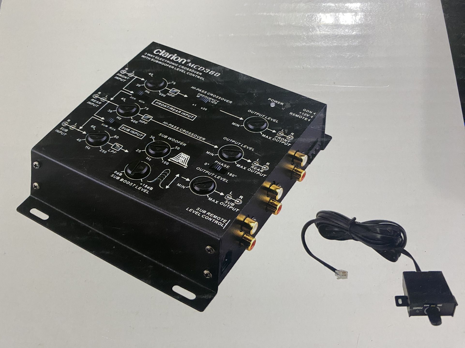 New MCD360 3-way Electronic Car Audio Crossover $50 each
