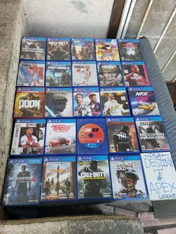 6 Great Games for $100!. Or 7 Sport Games for $100!. $25! Per Game. Free delivery. PS4 PS5 Games Juegos. Trade for Pokémon cards