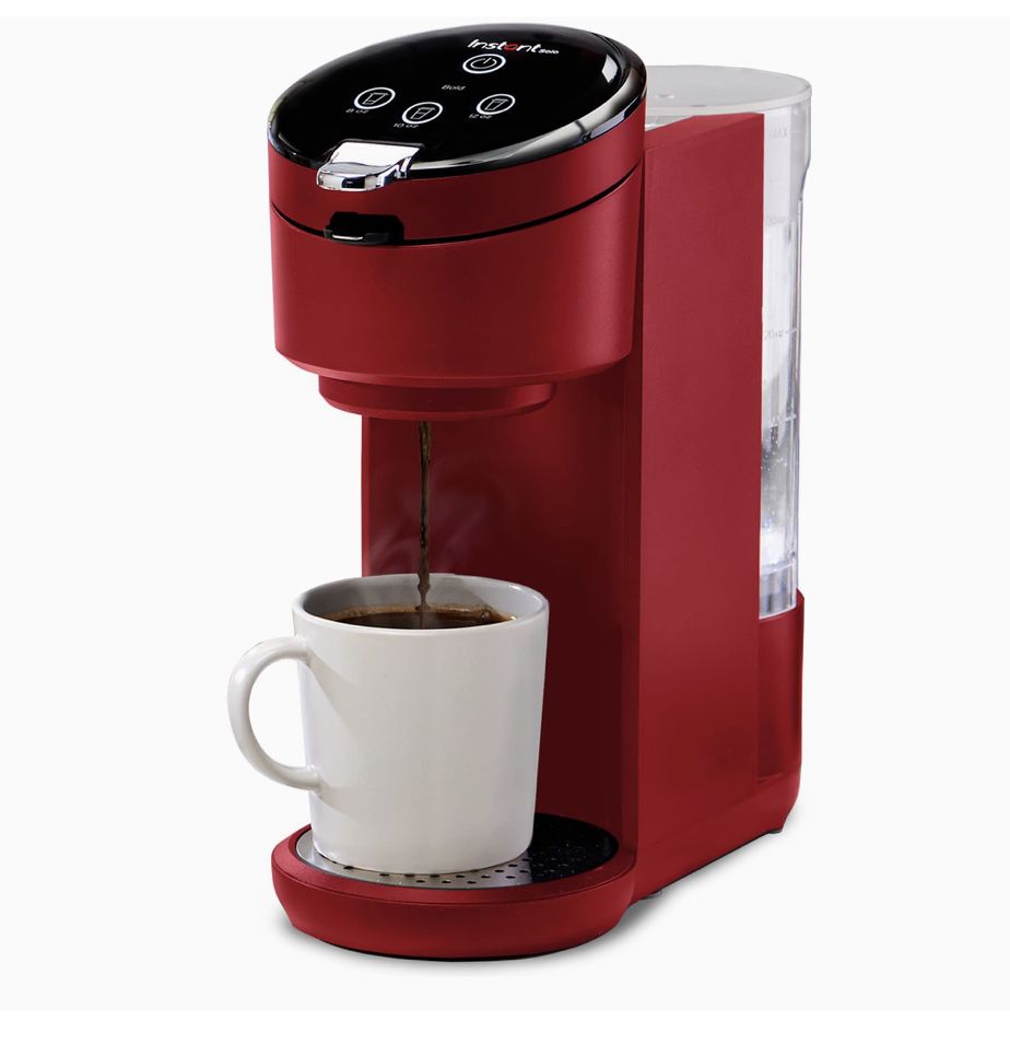 Instant Solo Single Serve Coffee Maker. Red 