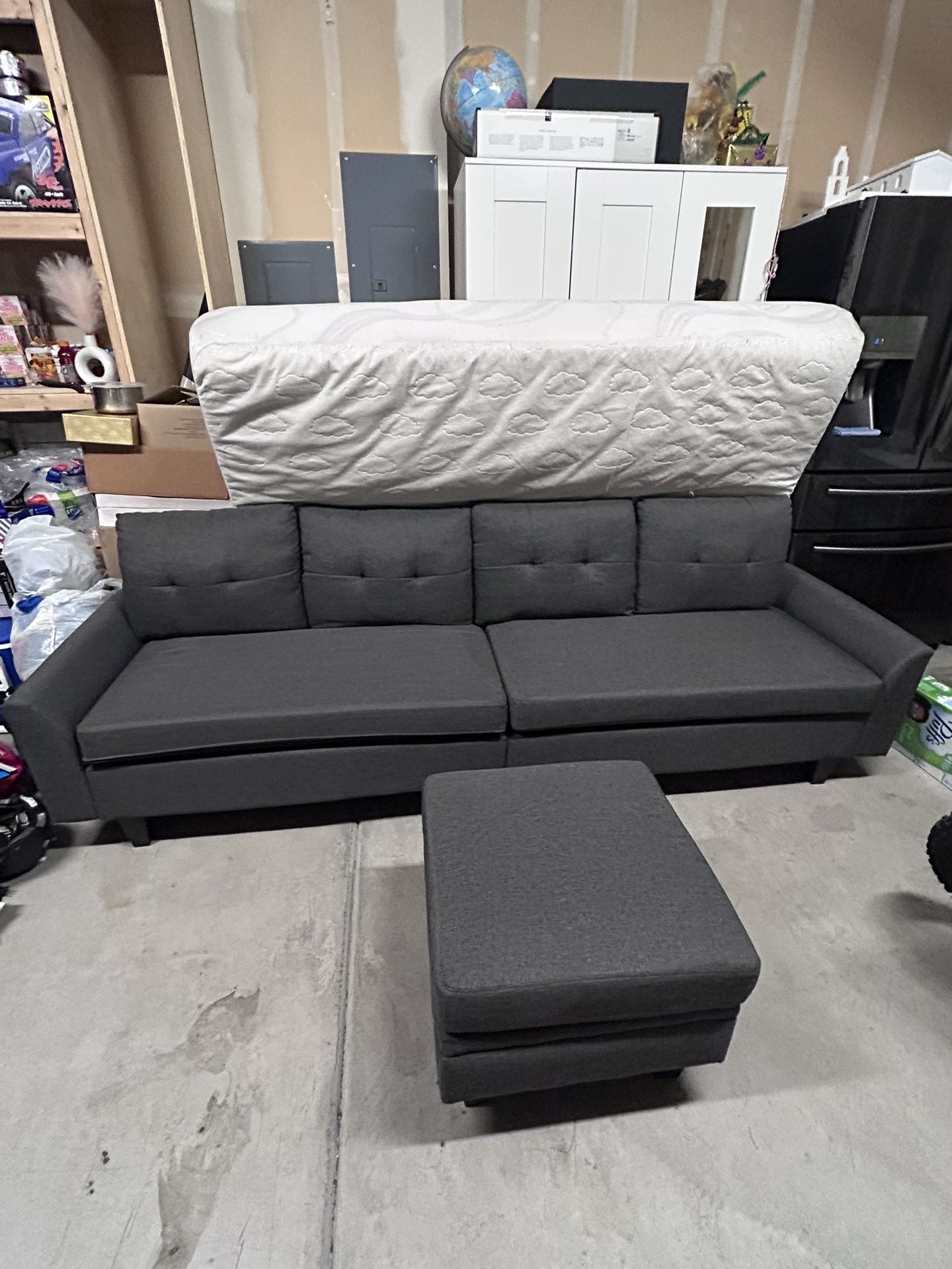 Sofa with Ottoman