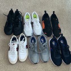 SIZE 9 ALL  6 PAIR OF SNEA Show FOR 60 