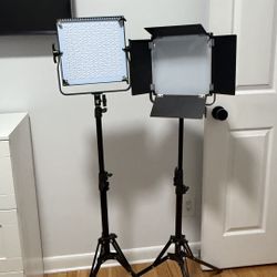 Pixel K80 RGB LED Studio Lights - 2 Panels