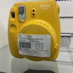 Instax Mini 9 Polaroid Camera