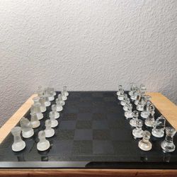 Glass Chess Set