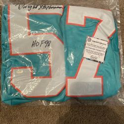 Autographed Dolphins Jersey