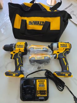 Dewalt kit atomic with batteries and charger