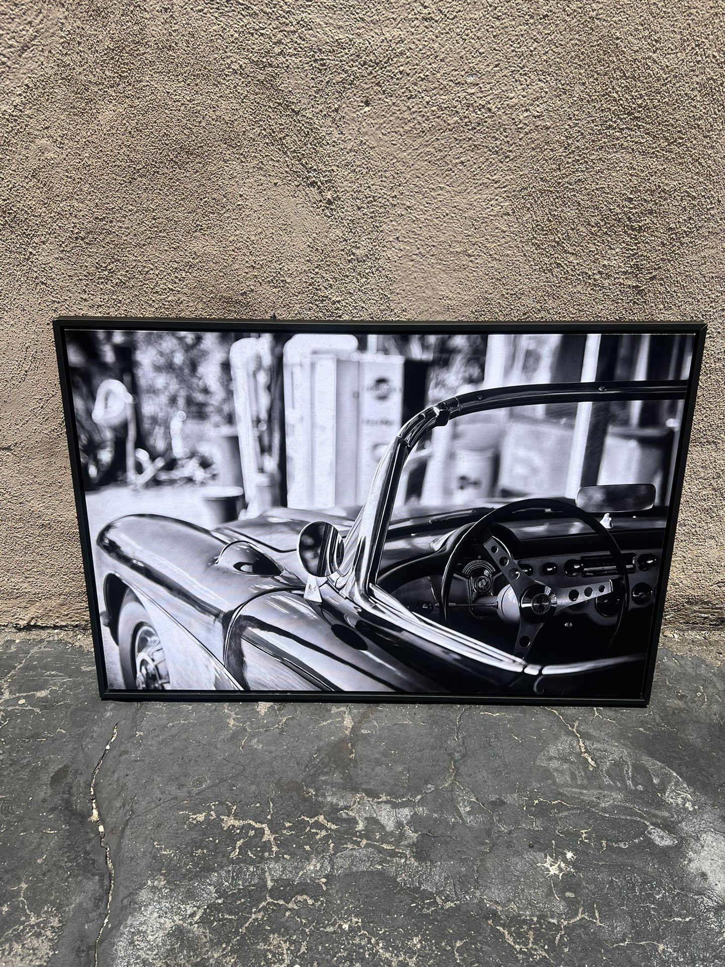 Vintage Chevy Convertible Wall Art