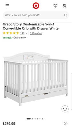Graco baby crib