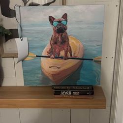 French Bulldog Canvas Wall Art