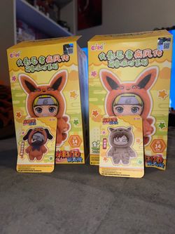 Naruto Beast Party Plush Keychain