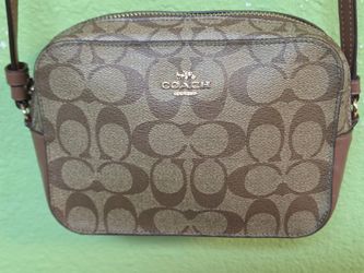 Coach Mini Camera Bag Pursebin Signature Canvas