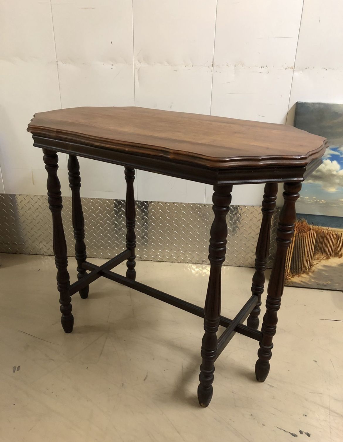 Antique Side Console Table