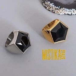 Maxi Anillo en Acero Inoxidable size 7