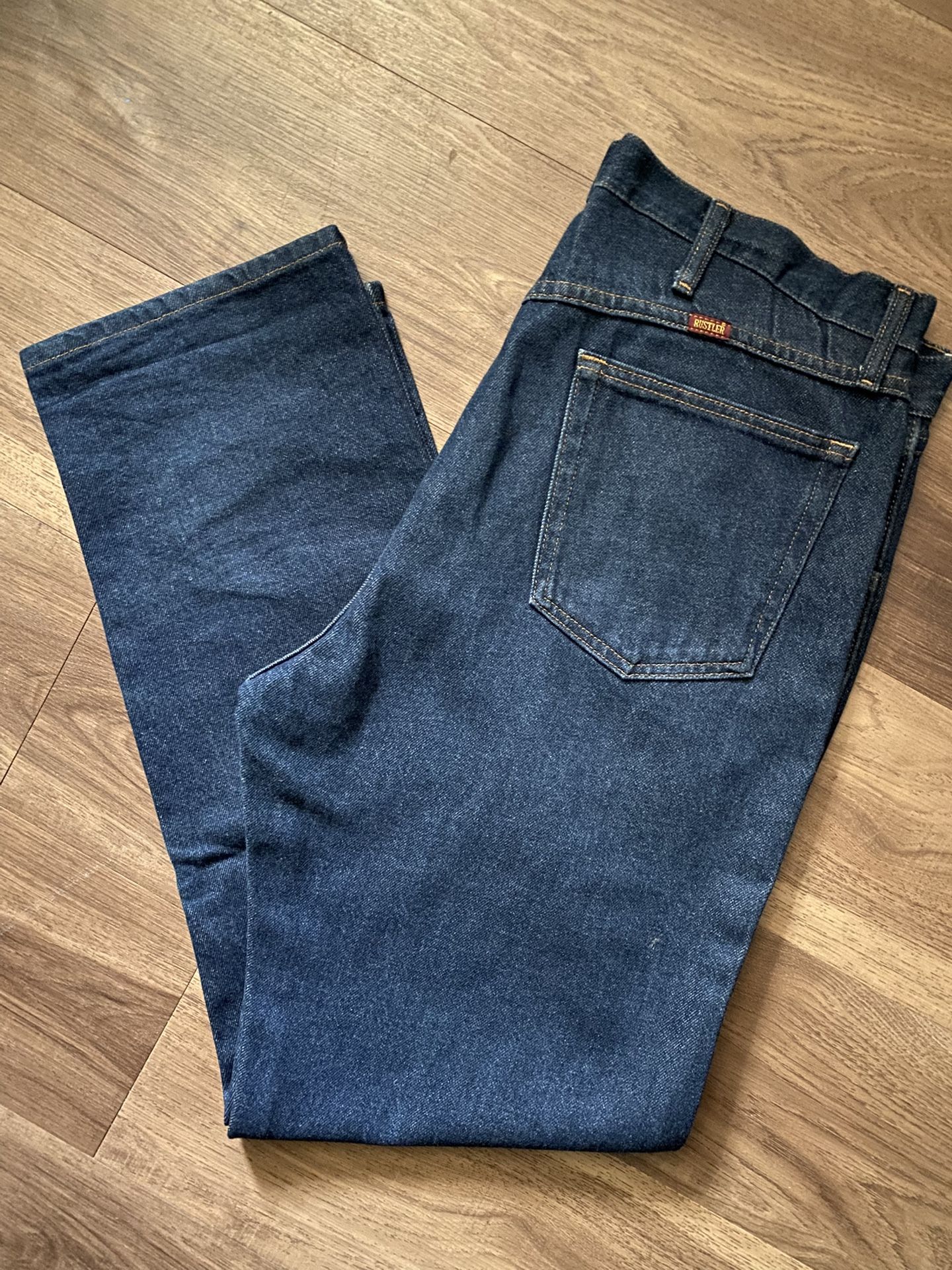 Baggy DarkBlue Rustler Jeans