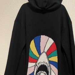 SAINT LAURENT PARIS SS17 Sweet Dreams Shark Cardigan Sweaters