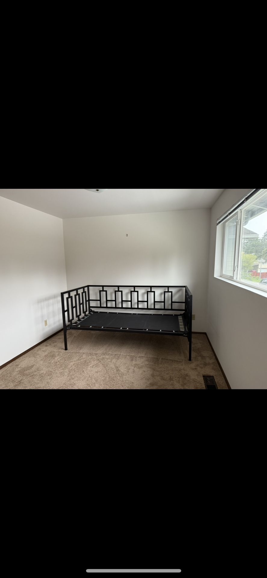 Solid Metal Twin Bed Frame