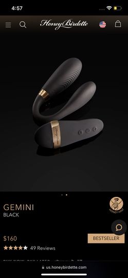 Gemini Twice The Temptation Adult Toy By Honeybirdette for Sale in El  Cajon, CA - OfferUp