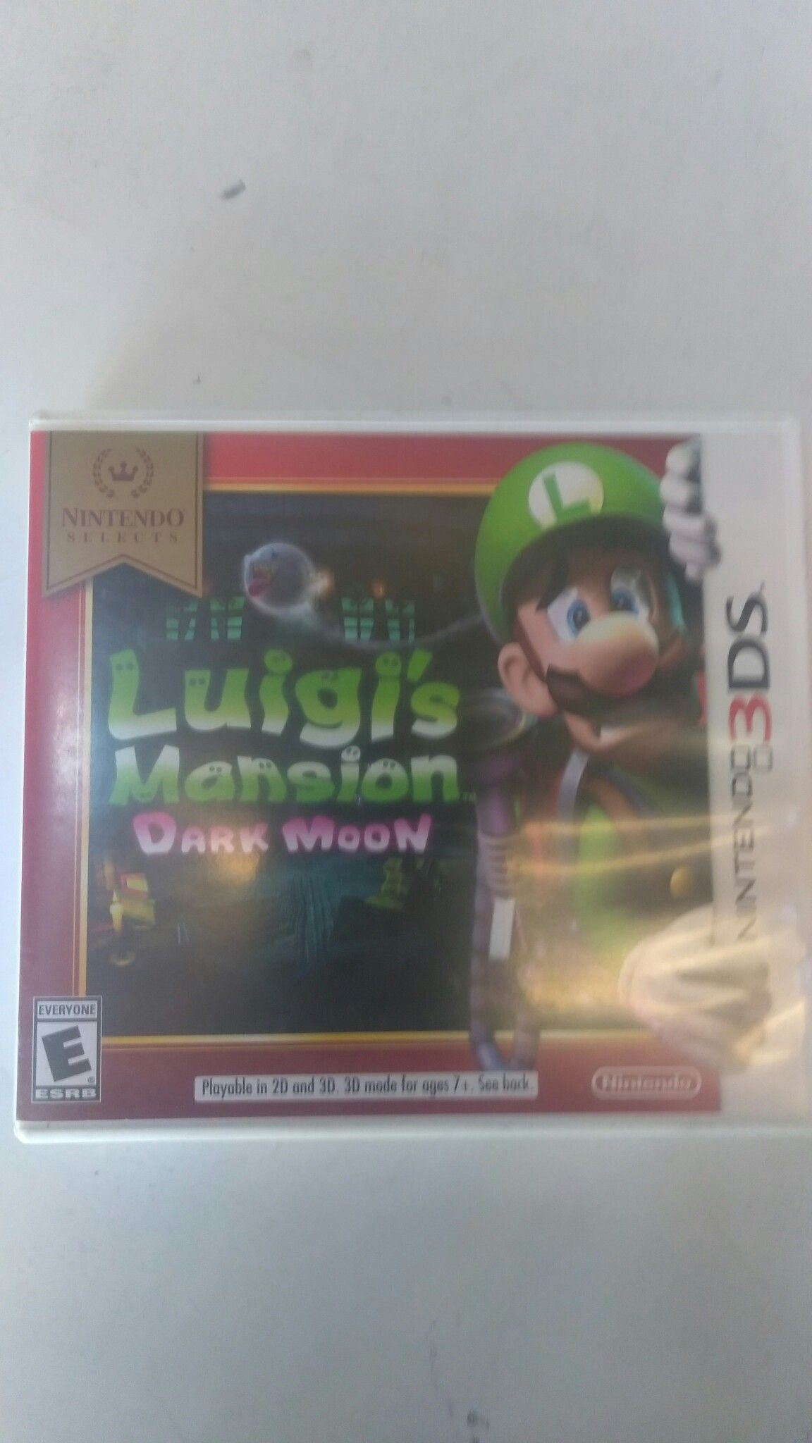 Luigi's Mansion dark moon 3ds