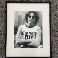 John Lennon Framed Picture
