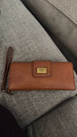 FOSSIL Quinn Slim Wristlet Clutch Bi-Fold Wallet