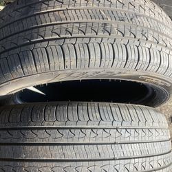 205-55-16 Pair Tires 