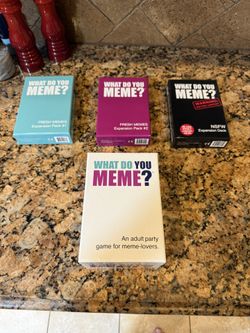 What Do You Meme Board Game With 3 Expansions