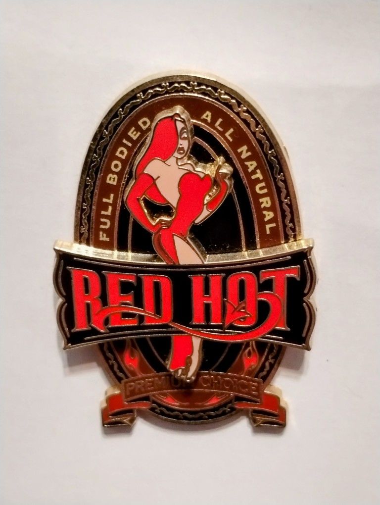 DISNEY RED HOT JESSICA RABBIT FIRST RELEASE PIN