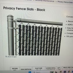 Privacy Fence Sleeve Covers
