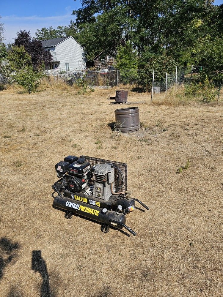 New Gas Powered Air Compressor 