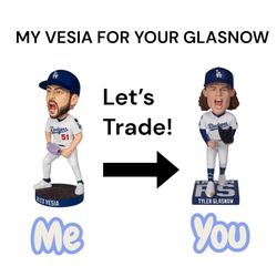 Want to Trade: My 2026 Alex Vesia for 2026 Glasnow