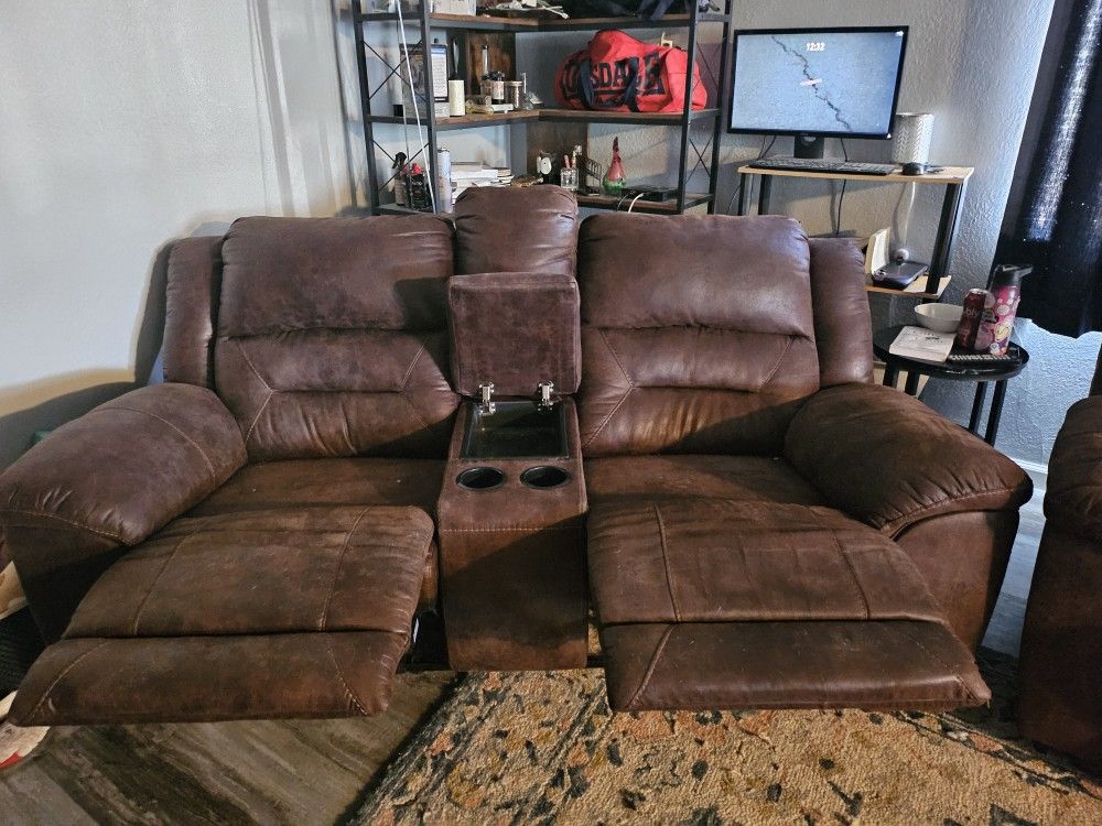 Loveseat Recliner Couch