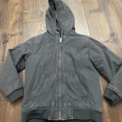 Boys Gray Old Navy Jacket Size 10/12 #7