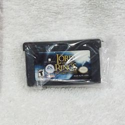 Lord of the Rings: The Two Towers Nintendo Game Boy Advance, 2002 Tested Working