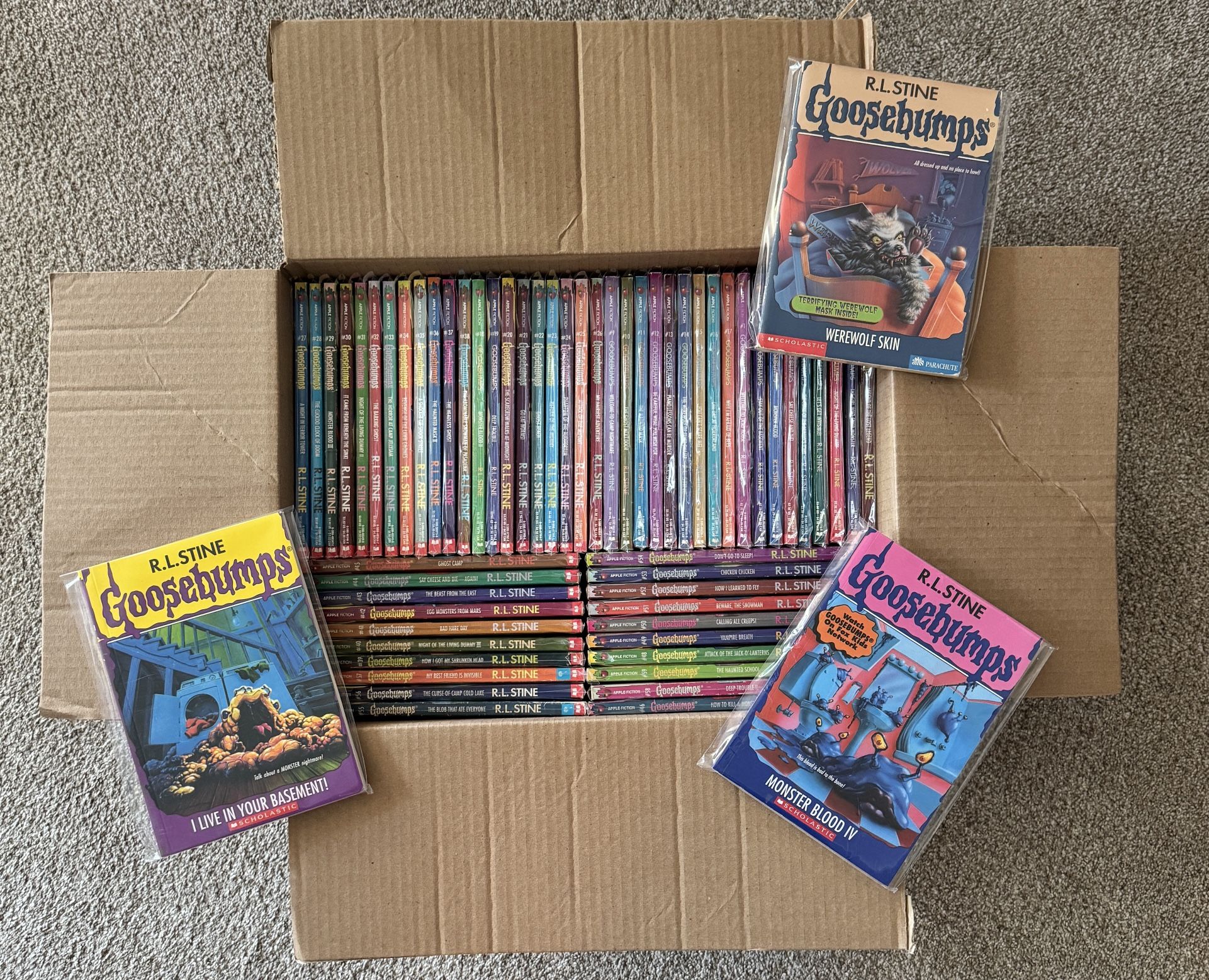 Original Goosebumps complete Set 1-62