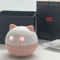 Wireless Earbuds Pink Cat Design 2023 5.0 TWS Good For Gifts