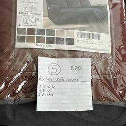 Recliner Sofa Cover ,love Seat Cover, Sofa. Cover