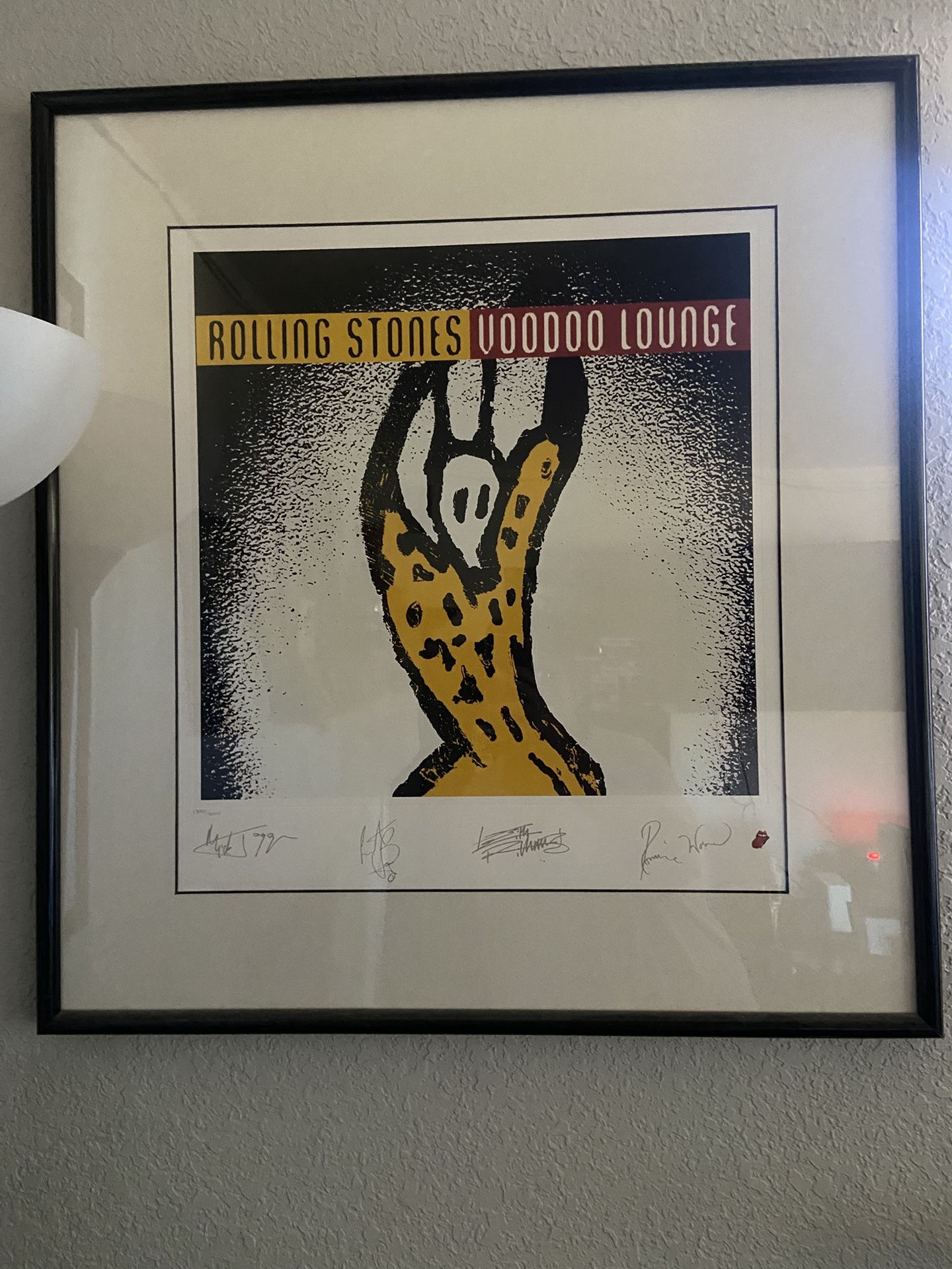 Rolling Stones Voodoo Lounge Poster