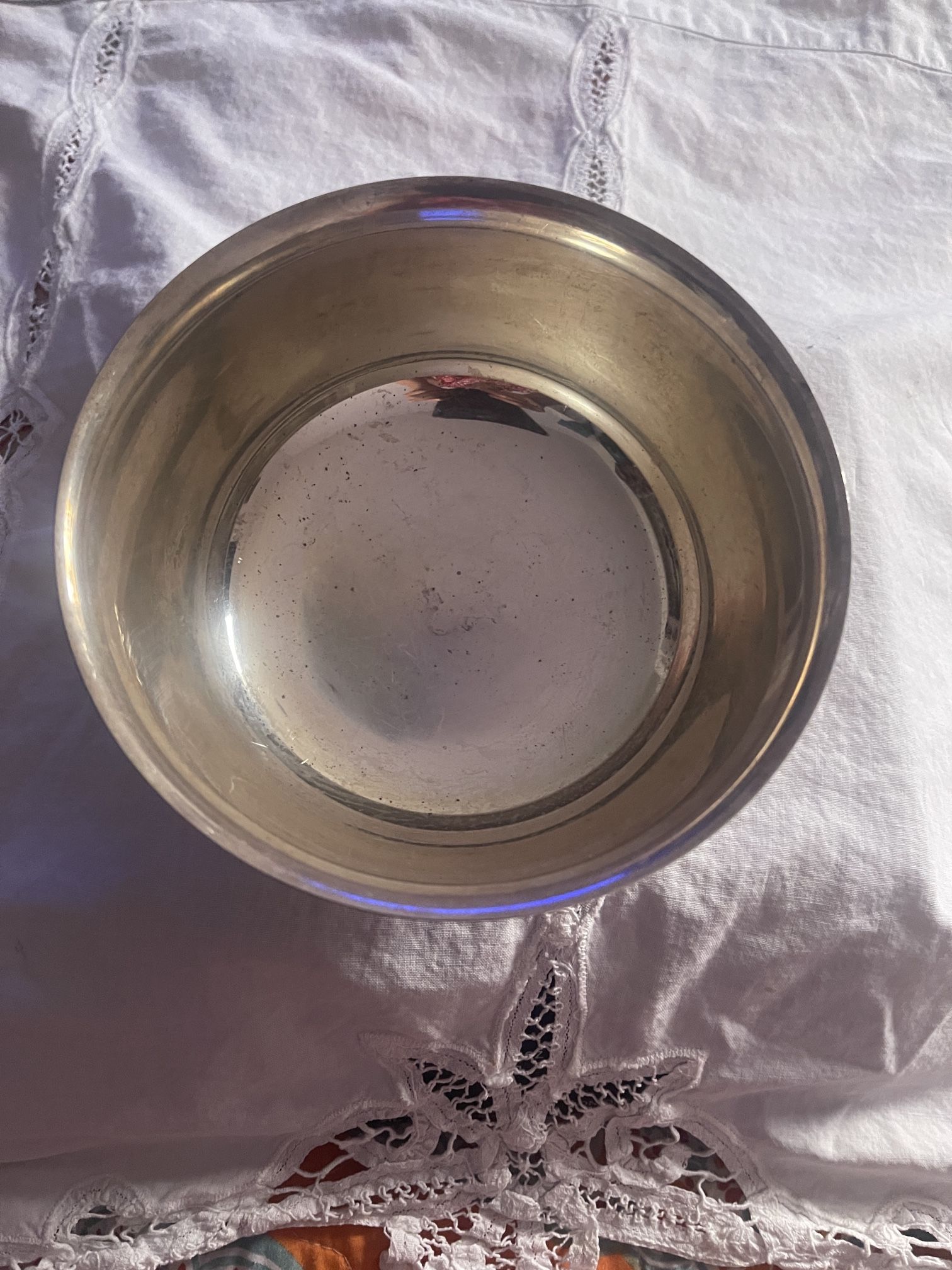 Antique Sterling Silver Bowl 256 Grams