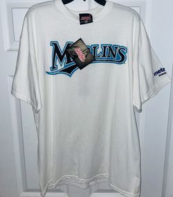 VTG Florida Marlins Miami Marlins 3M Reflective Genuine MLB Merch Mens Size XL