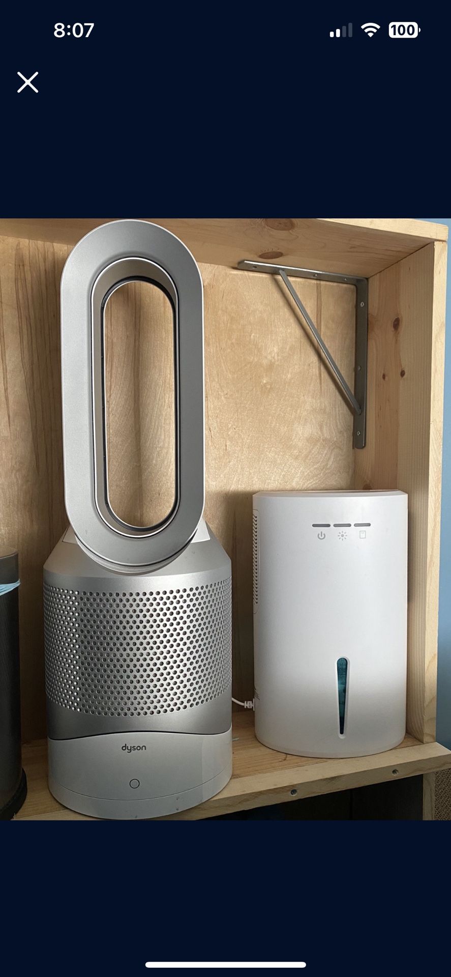 Dyson HP01 Hot + Cold Purifier And Dehumidifier