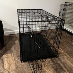 M/L Wire Dog Crate 