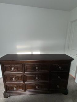 Bed frame & dresser