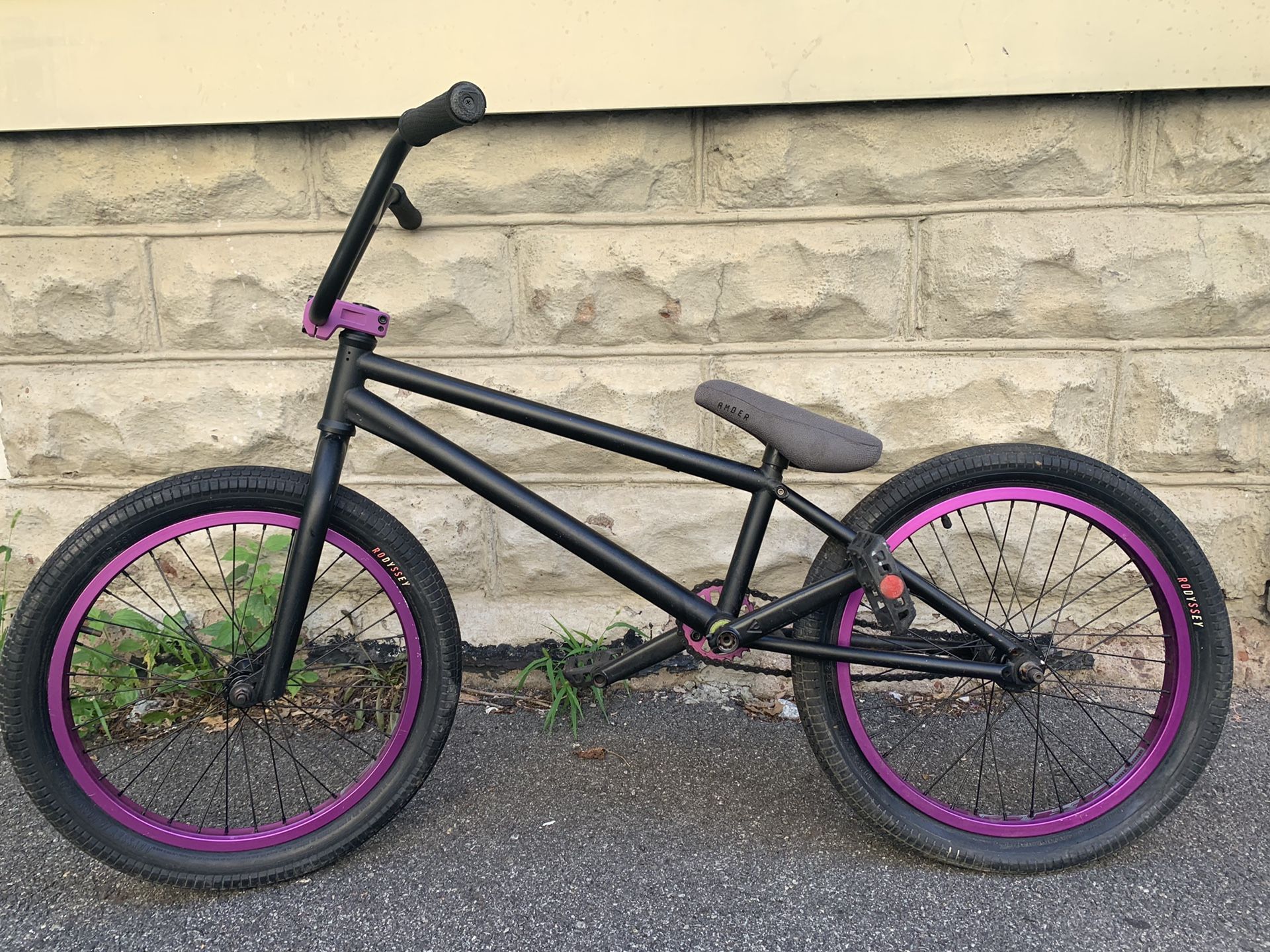 Amber top bmx bike