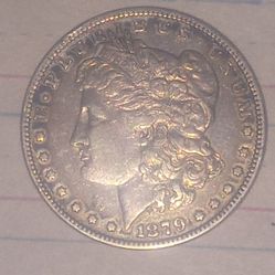 1879 Morgan Silver Dollar Usa