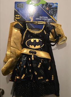 New, Batgirl Child Costume size Medium