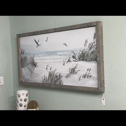 Wall Art Beach seashore ocean