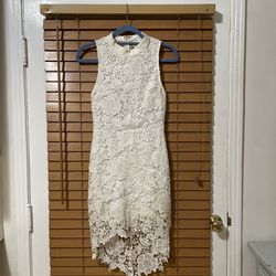 Little White Lace Dress