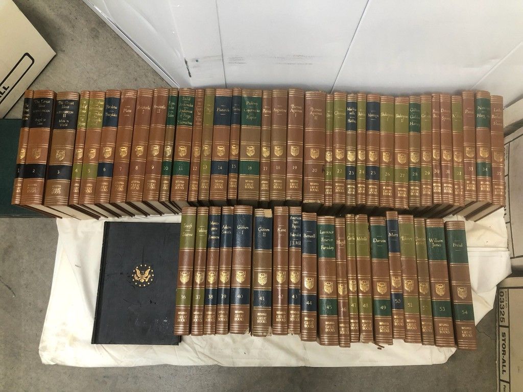 (54) Encyclopedia Britannica's Great Books Of The Western World Set