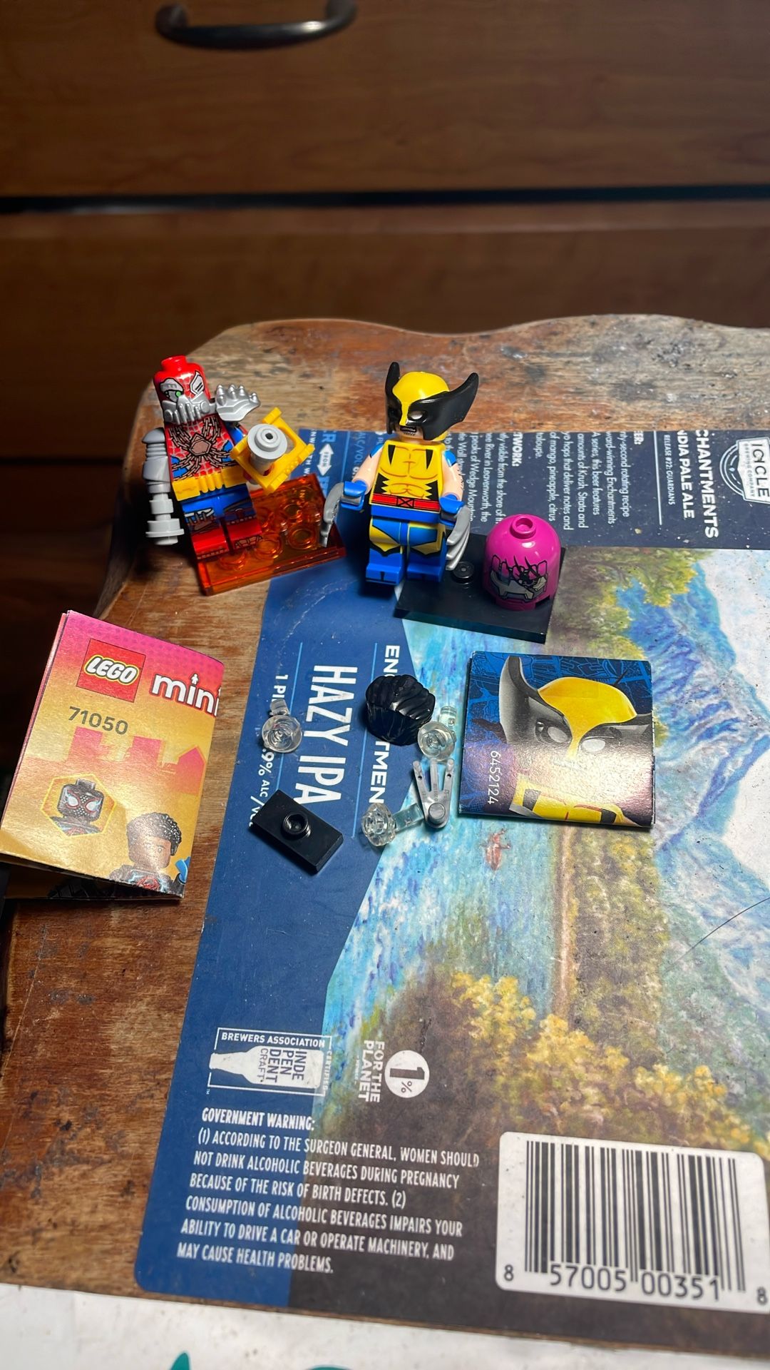 Lego Wolverine Cyborg Spider Women Mini Figures