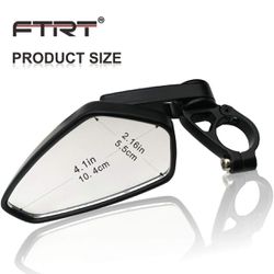 7/8" Universal Motorcycle Bar End Rear View Mirror 